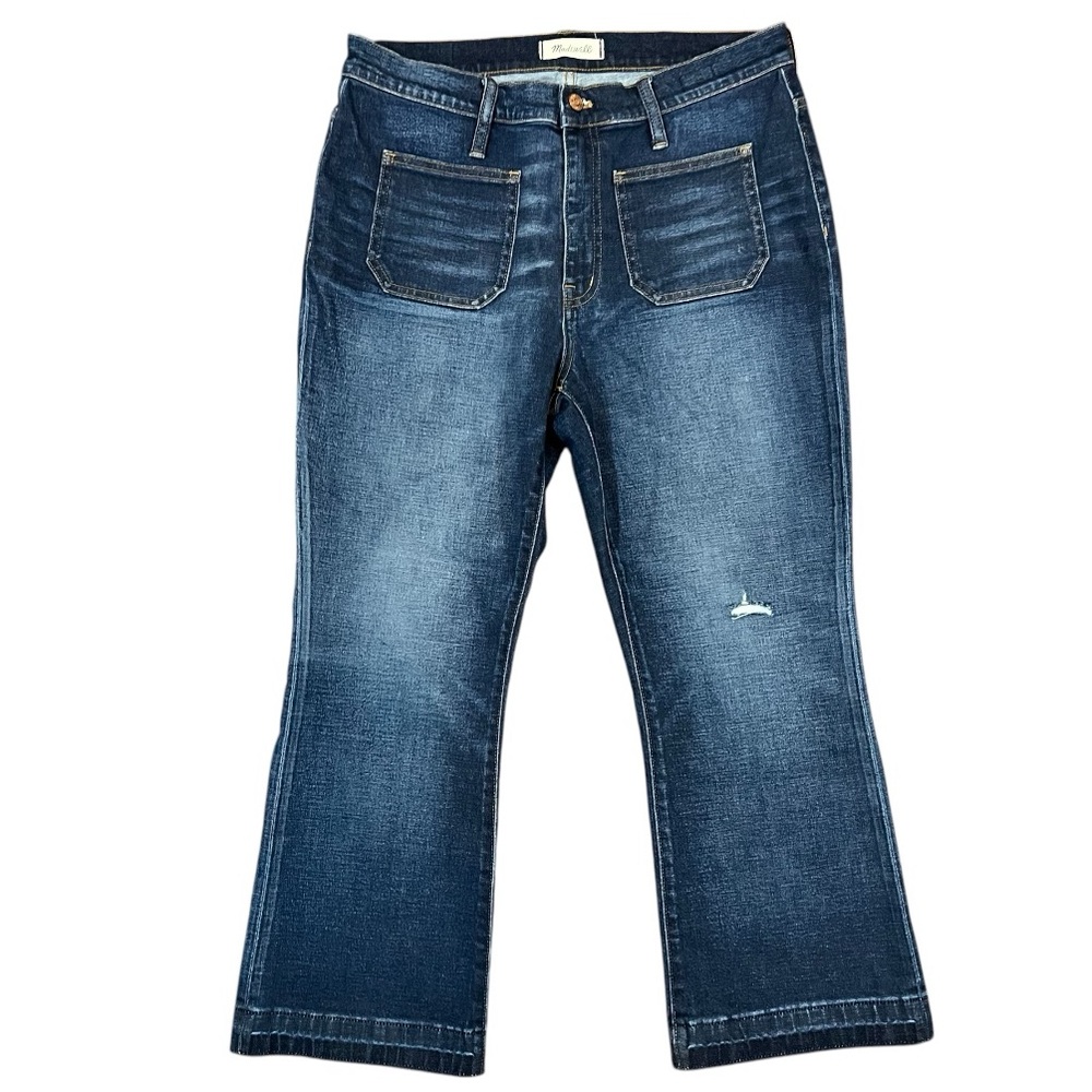 Madewell Cali Demi Boot Jeans Size 31
